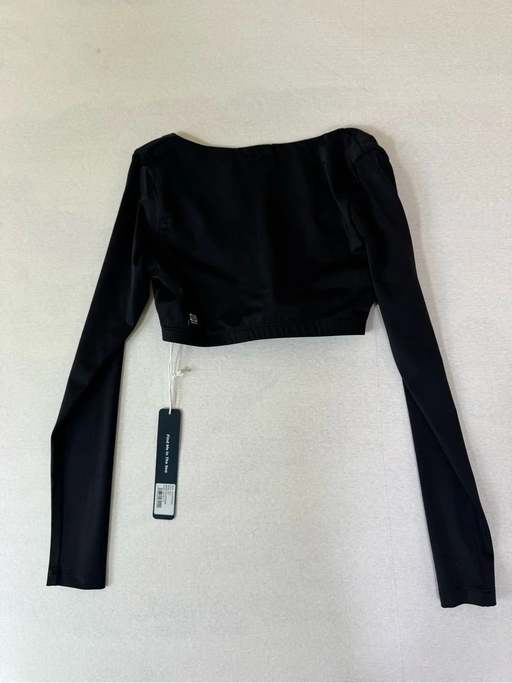 Jolyn Eryn Krouse Avalon Top Black Rashguard Surfing XS